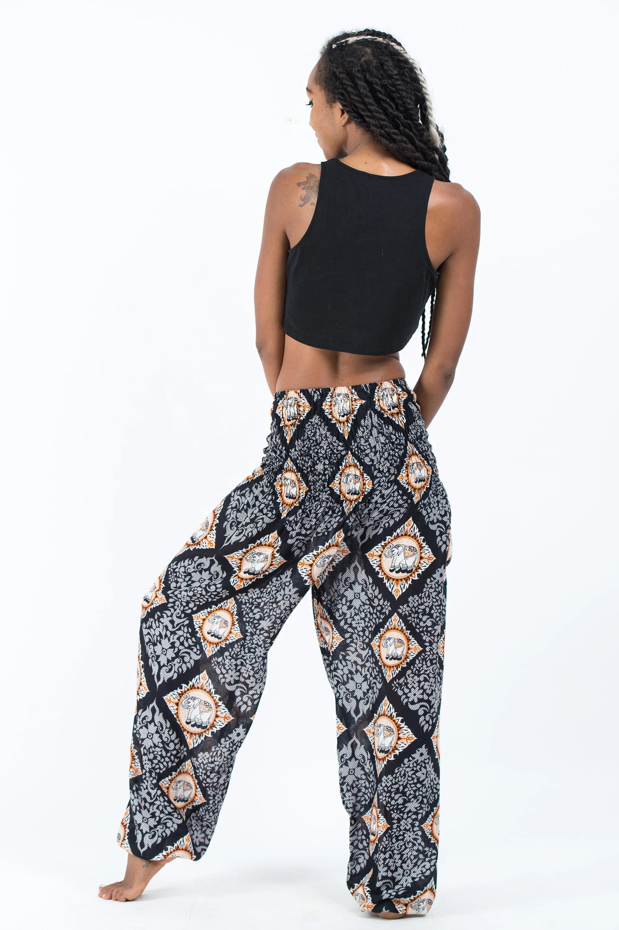 Diamond Elephant Women's Elephant Pants in Black - Image 4