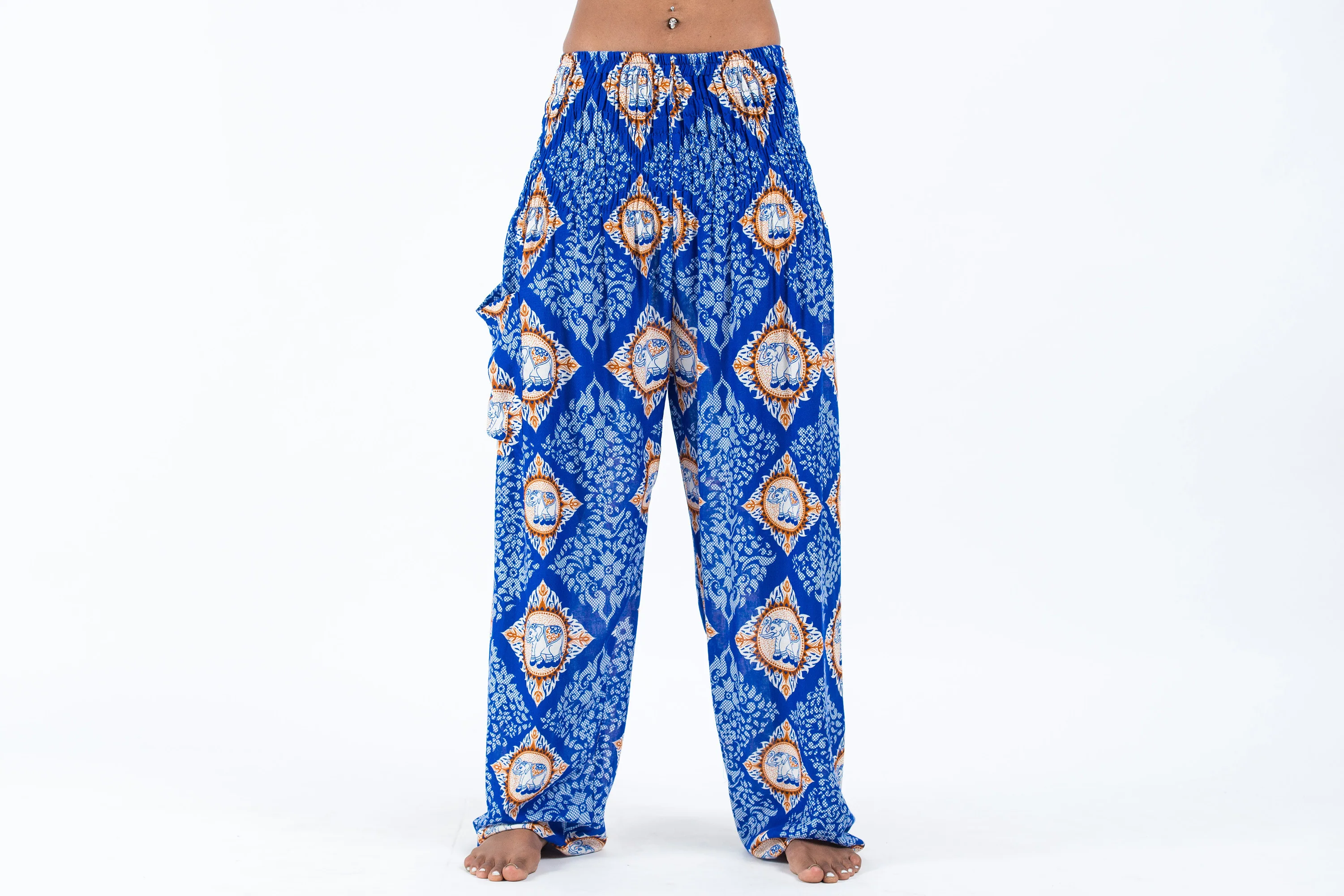 Diamond Elephant Women's Elephant Pants in Blue - Image 2