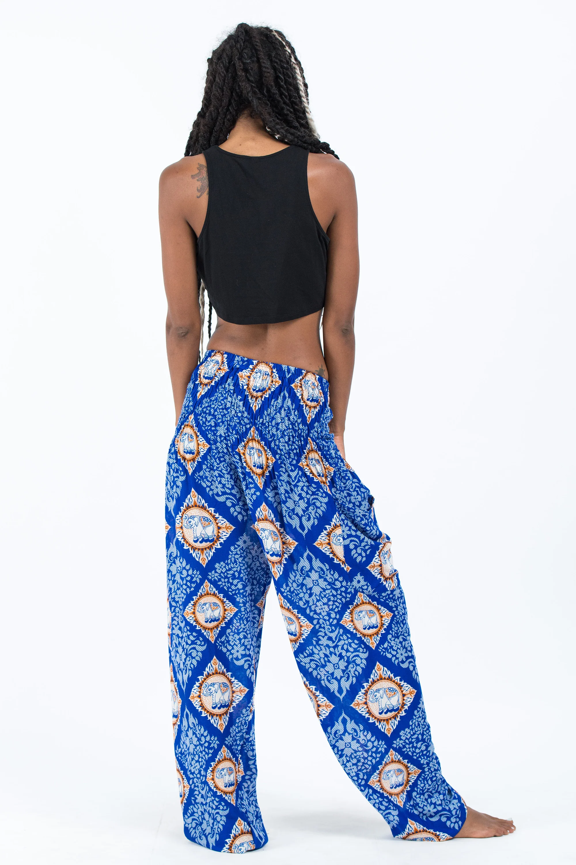 Diamond Elephant Women's Elephant Pants in Blue - Image 4
