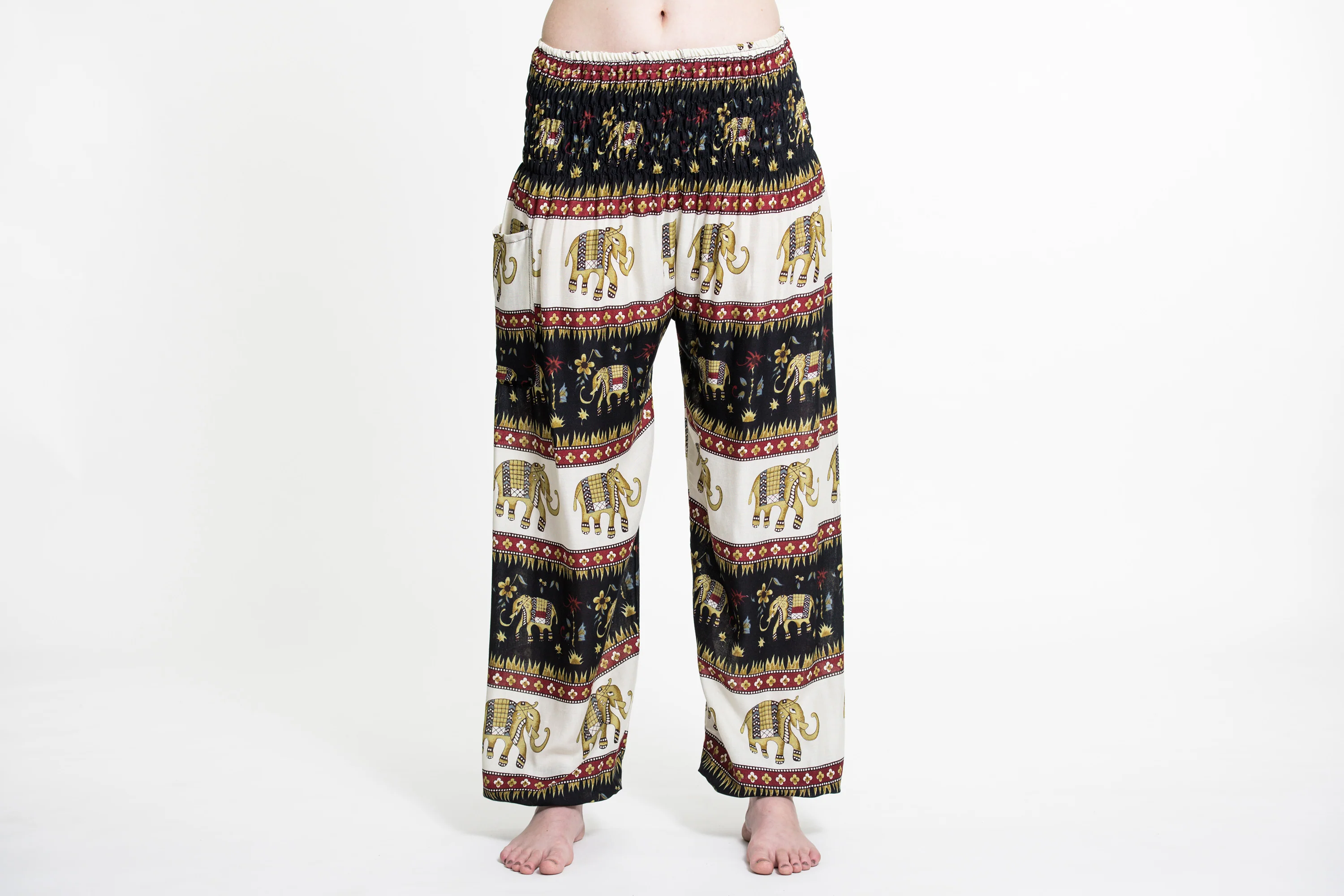 Elephant Bliss Women's Elephant Pants in Black - Image 2