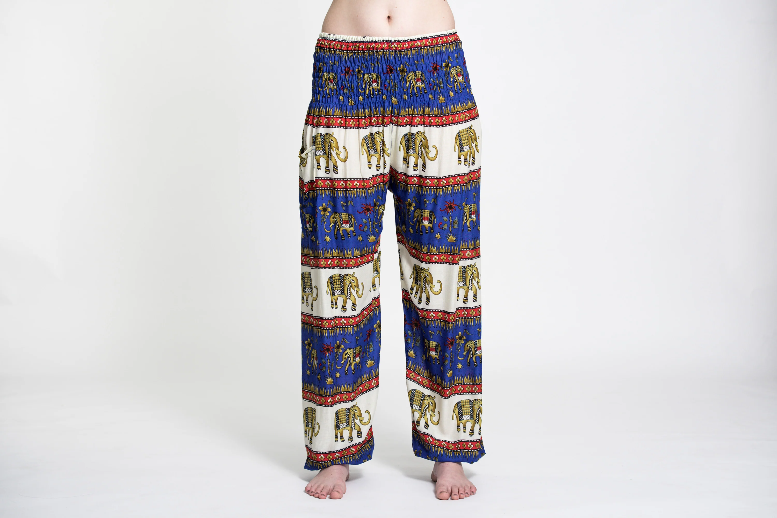 Elephant Bliss Women's Elephant Pants in Blue - Image 2