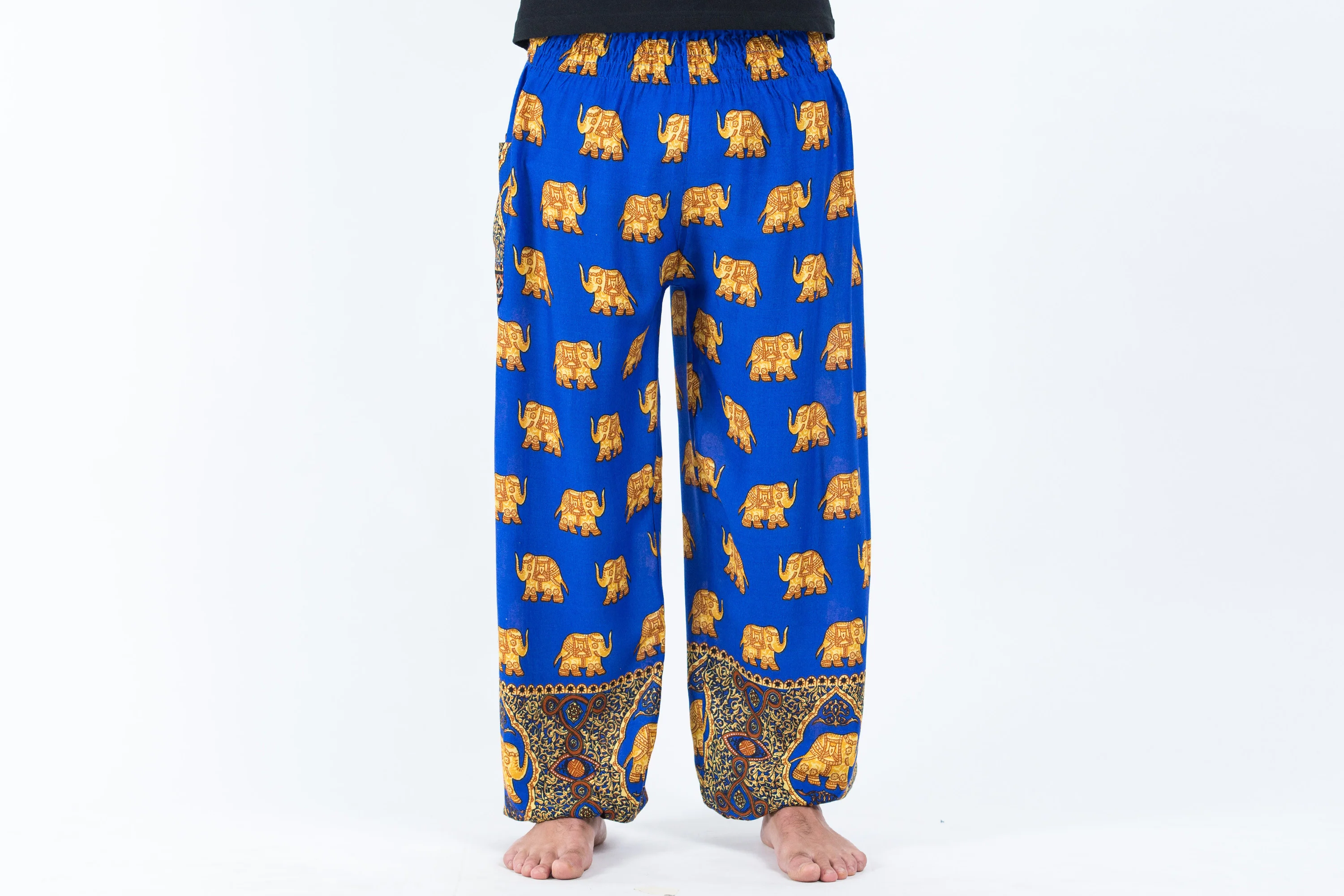 Golden Elephant Men's Elephant Pants in Blue - Image 2