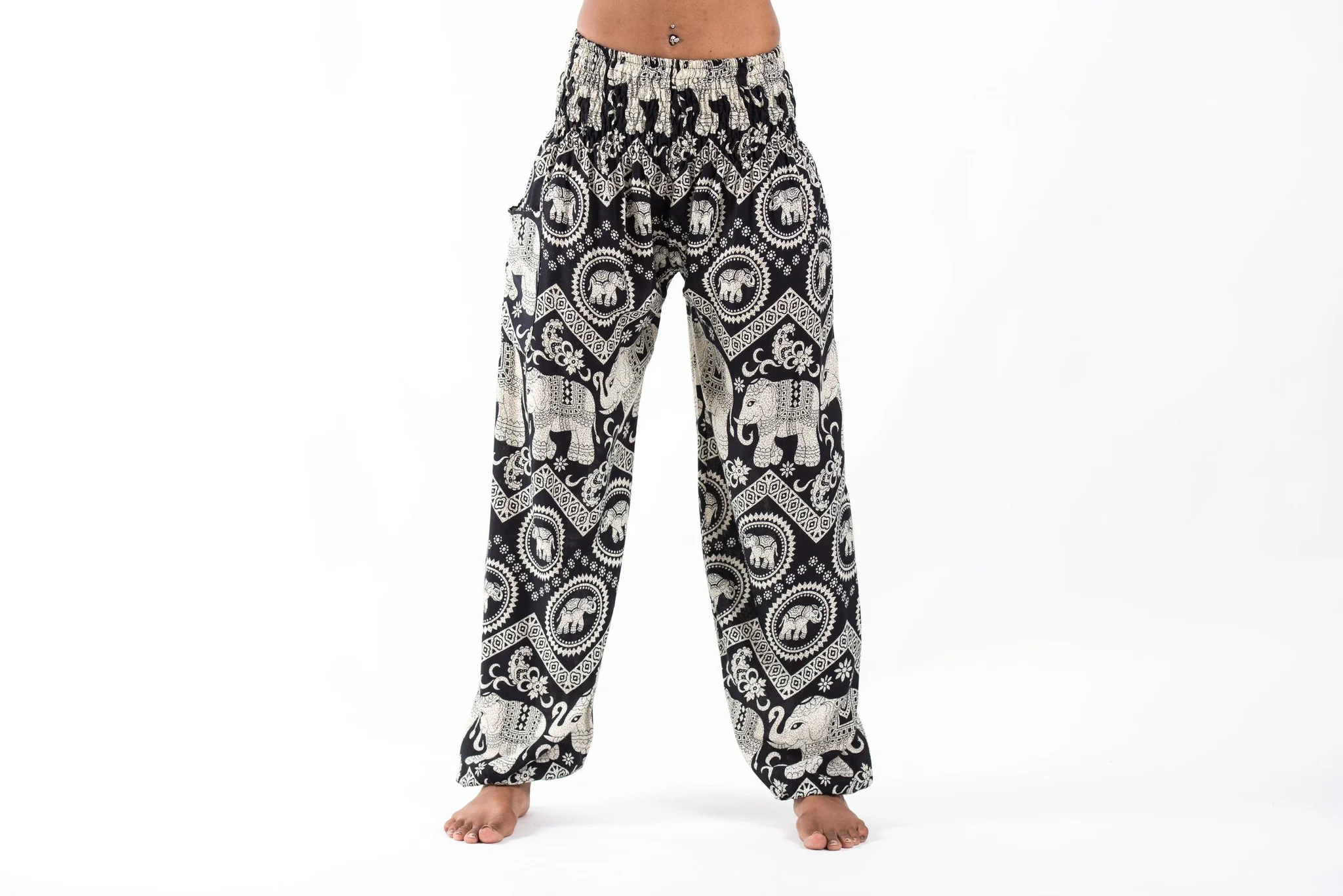 Imperial Elephant Women's Elephant Pants in Black - Image 2
