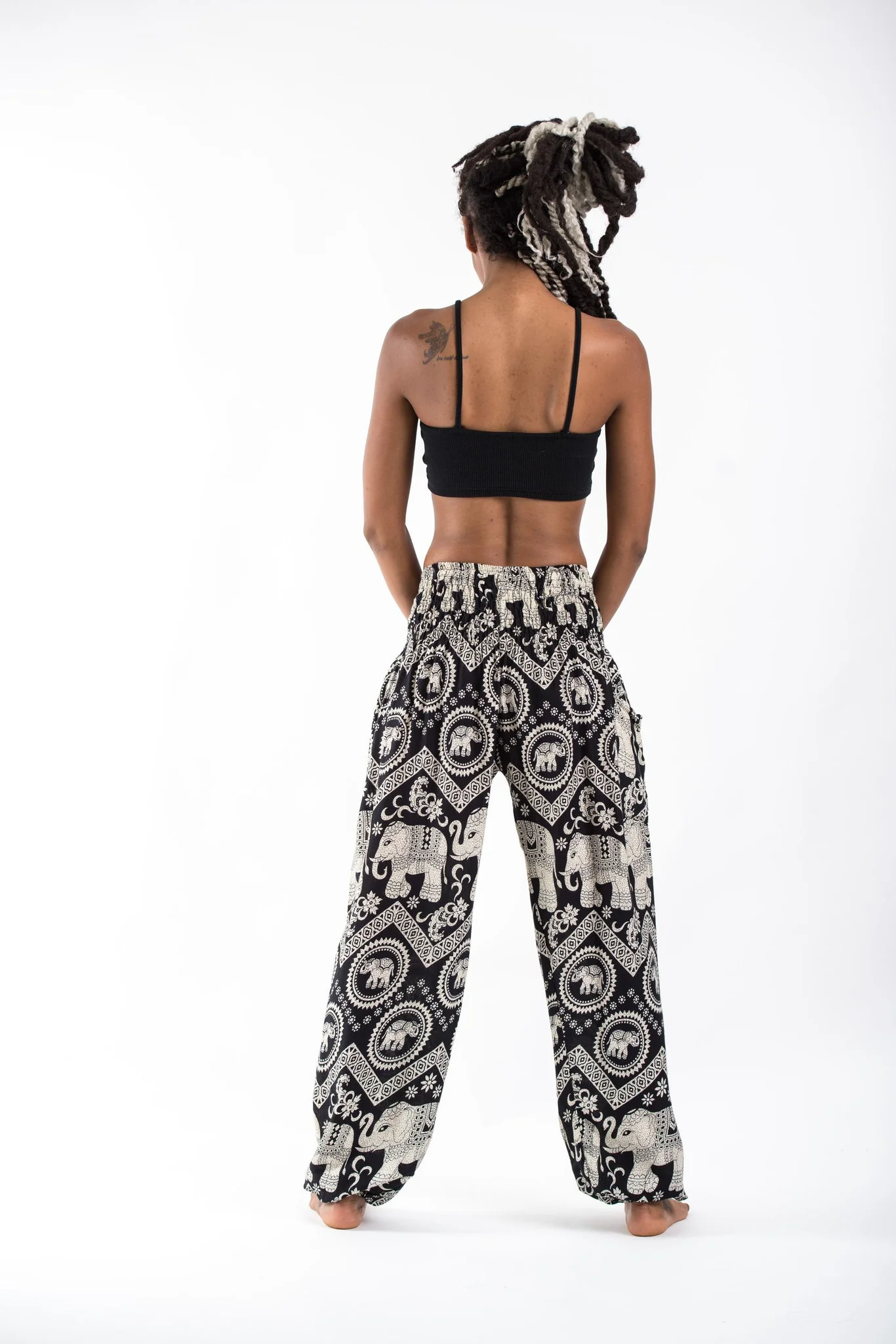 Imperial Elephant Women's Elephant Pants in Black - Image 4