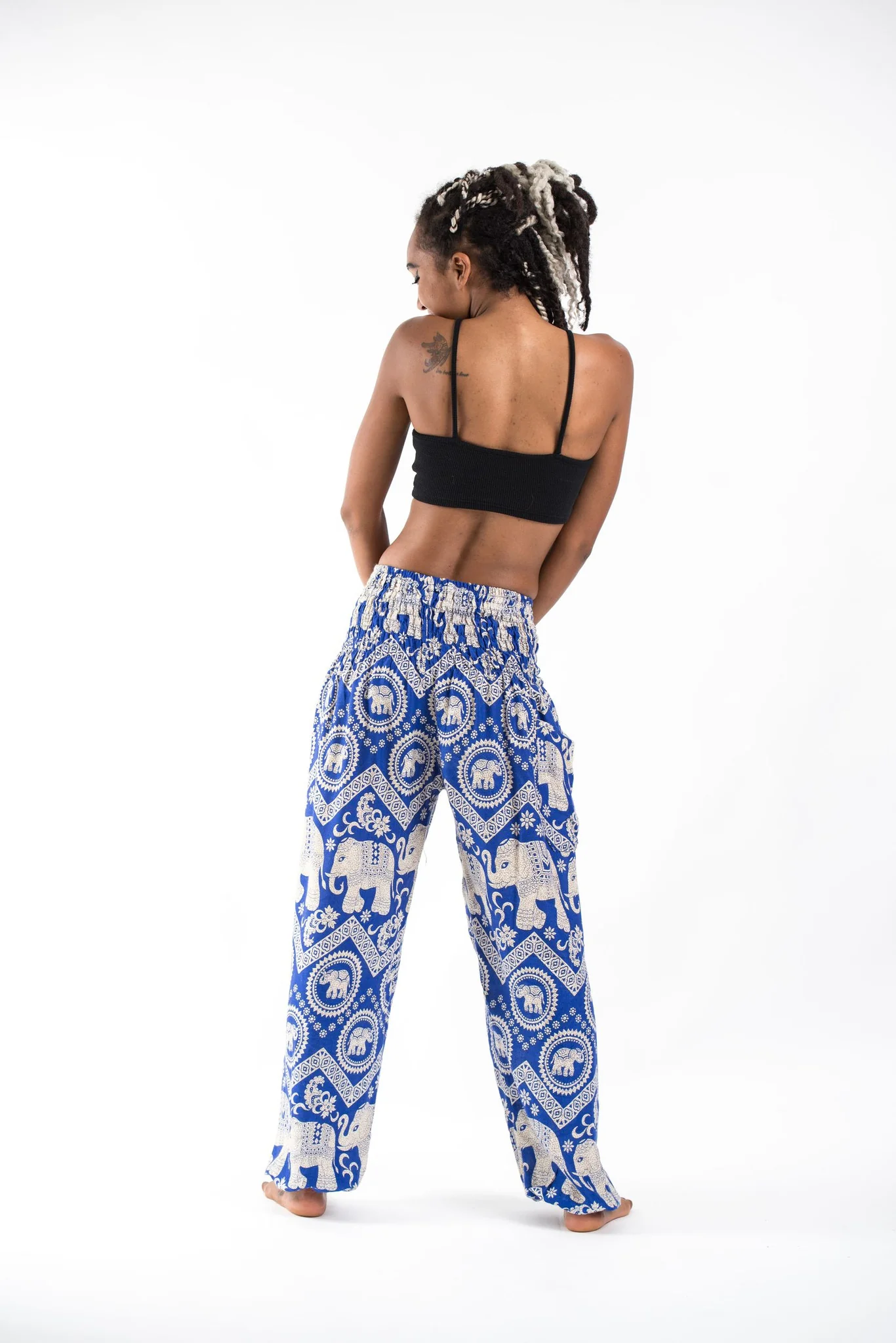 Imperial Elephant Women's Elephant Pants in Blue - Image 3