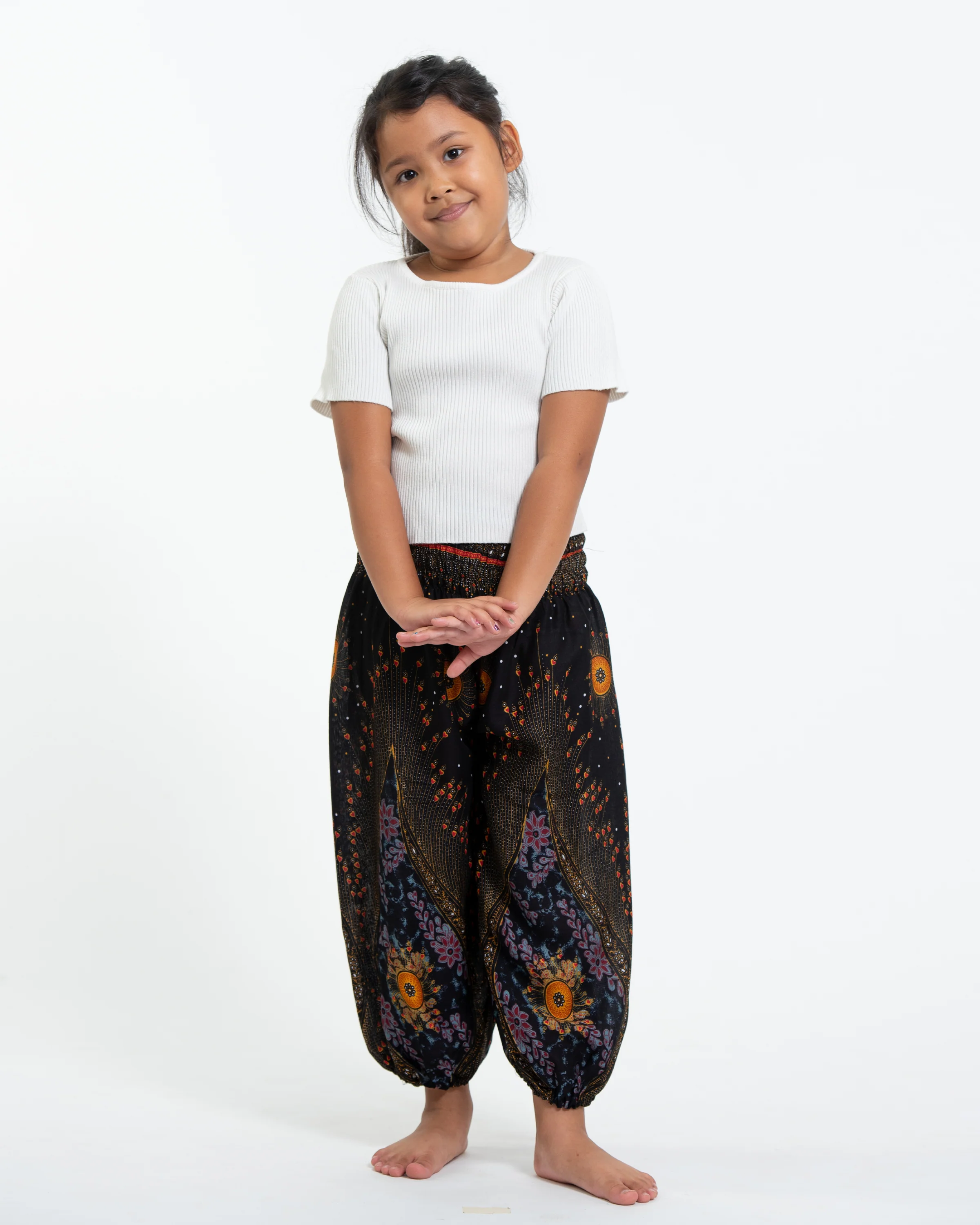 Pack of 3 - Kids Unisex High Cut Harem Pants 03 - Image 5