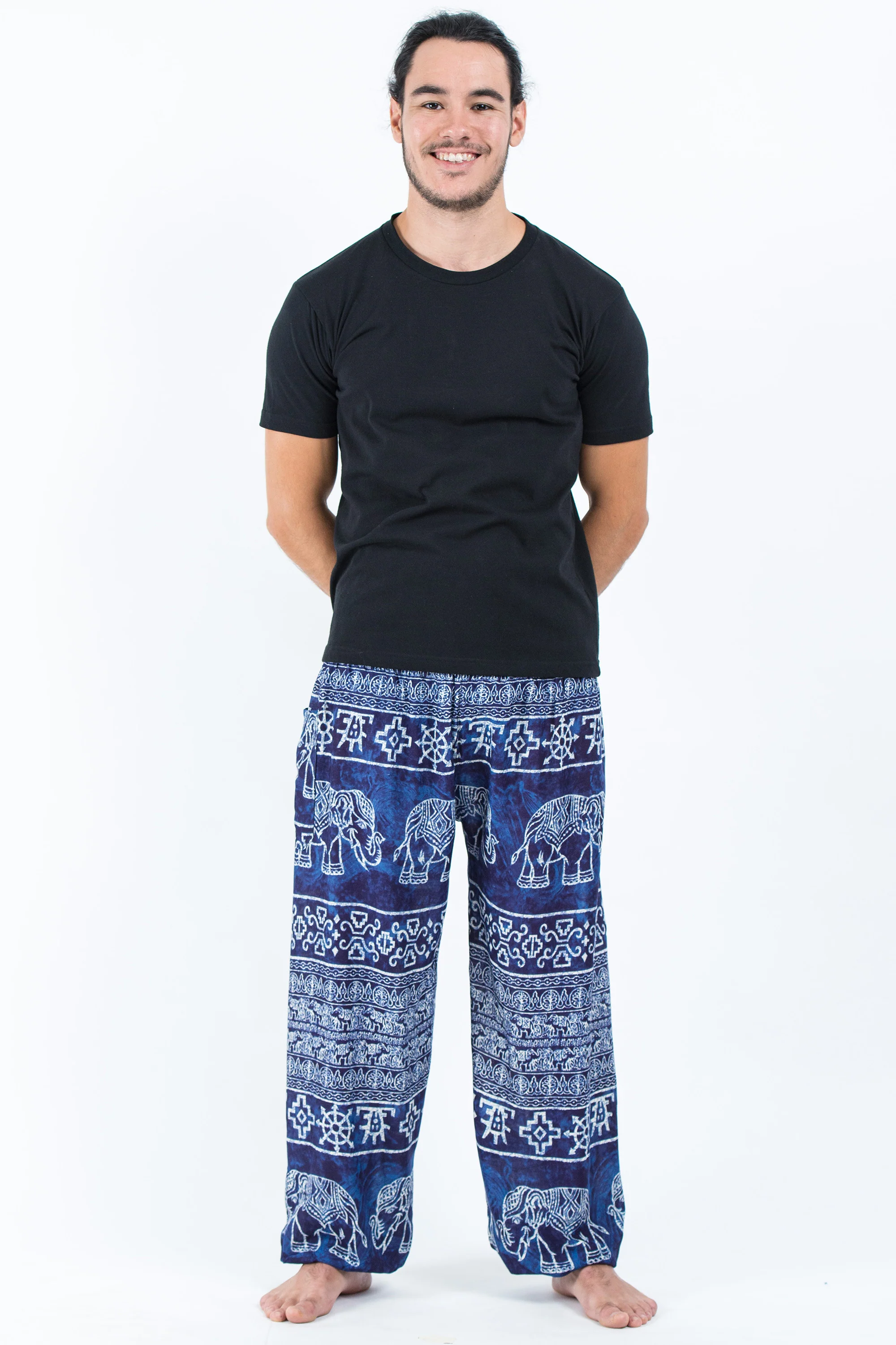 Marble Elephant Men's Elephant Pants in Blue - Image 4