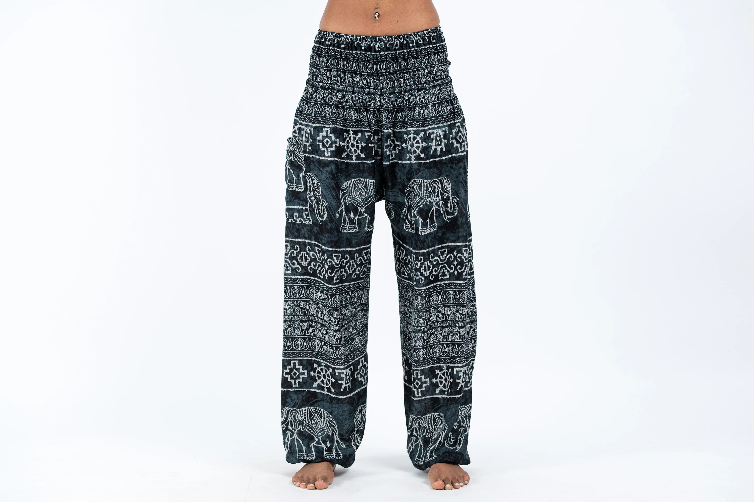 Marble Elephant Women's Elephant Pants in Black - Image 2
