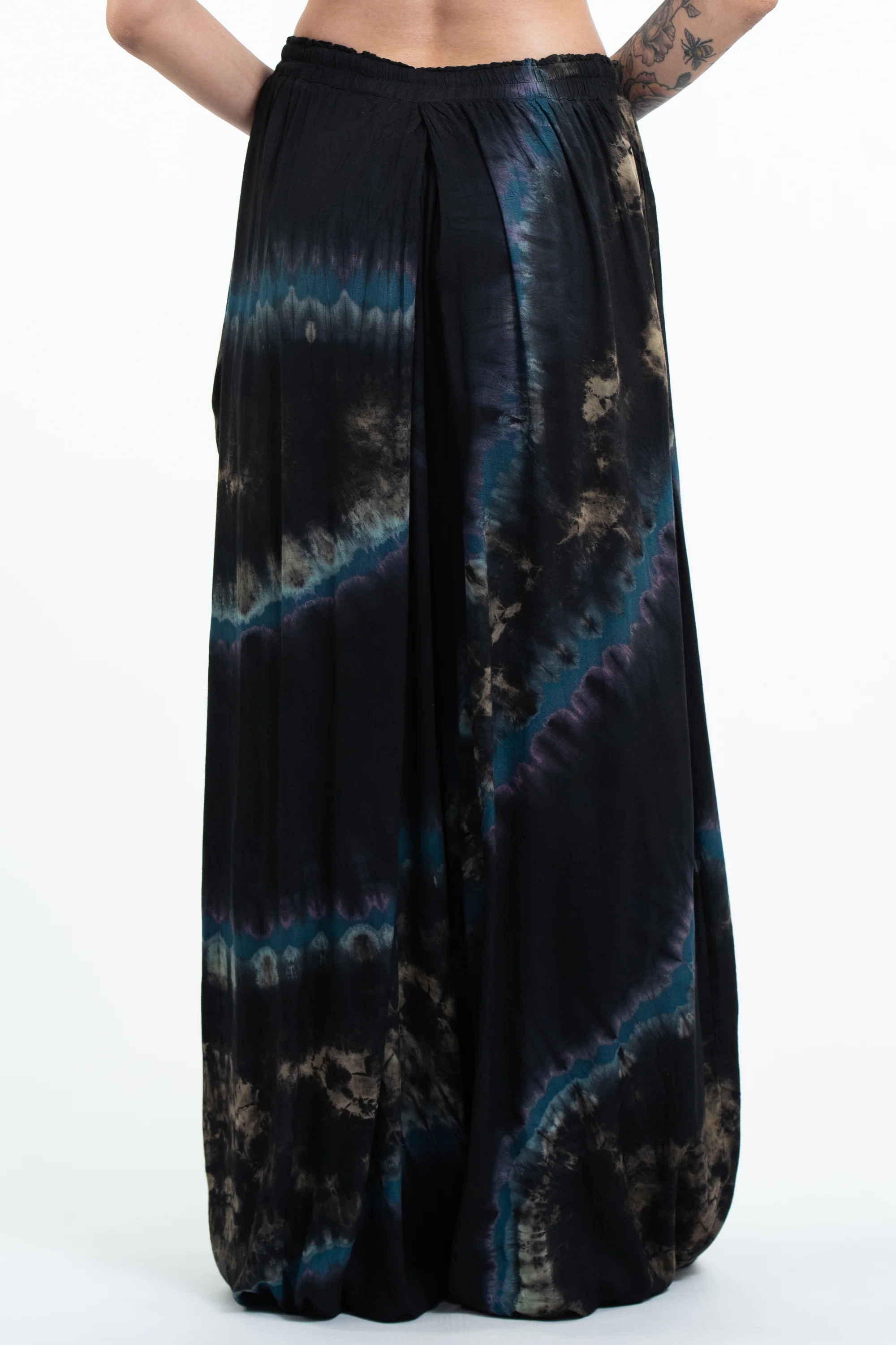 Tie dye Men Balloon Harem Pants 01 - Image 3