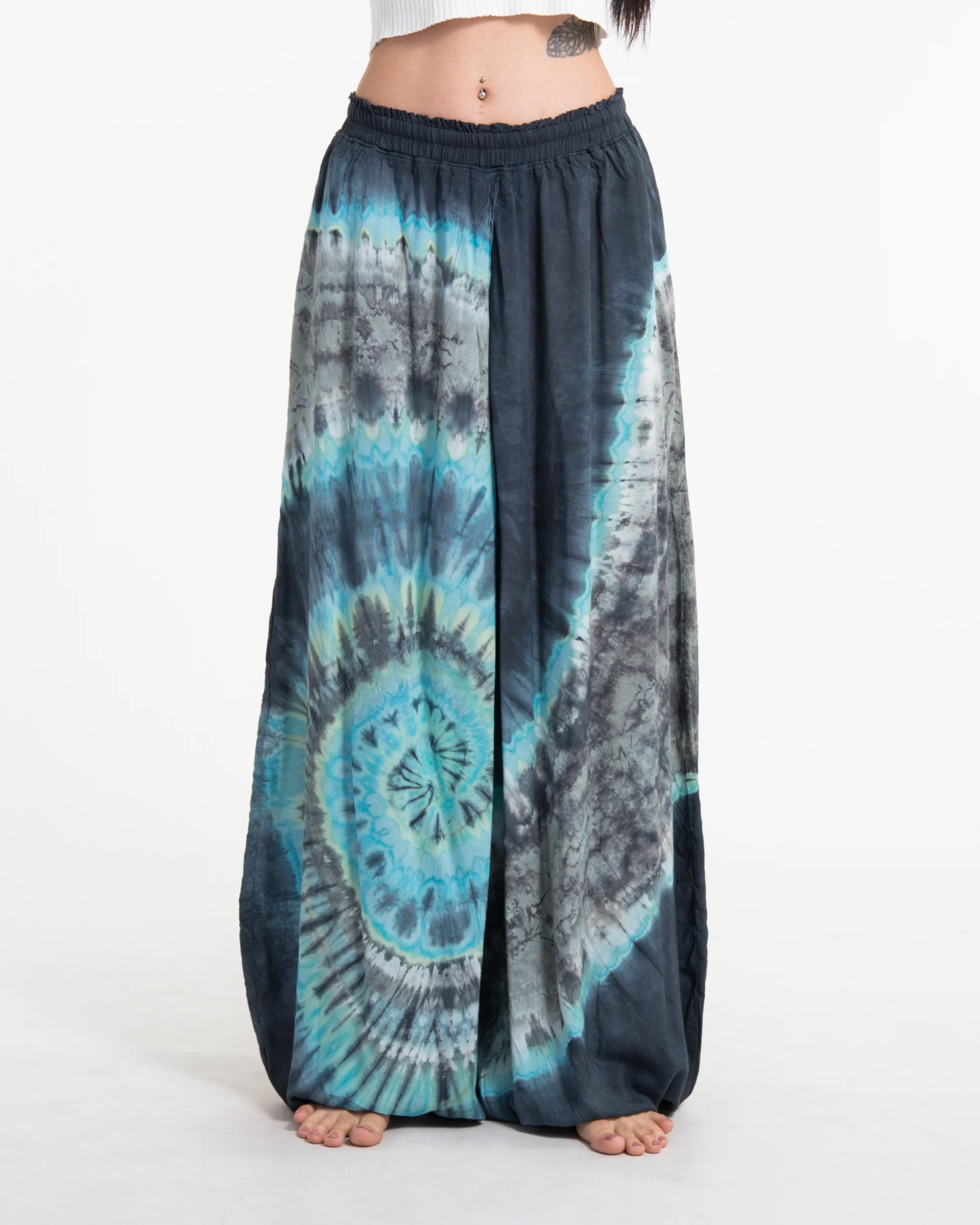 Tie dye Women Balloon Harem Pants 06 - Image 2