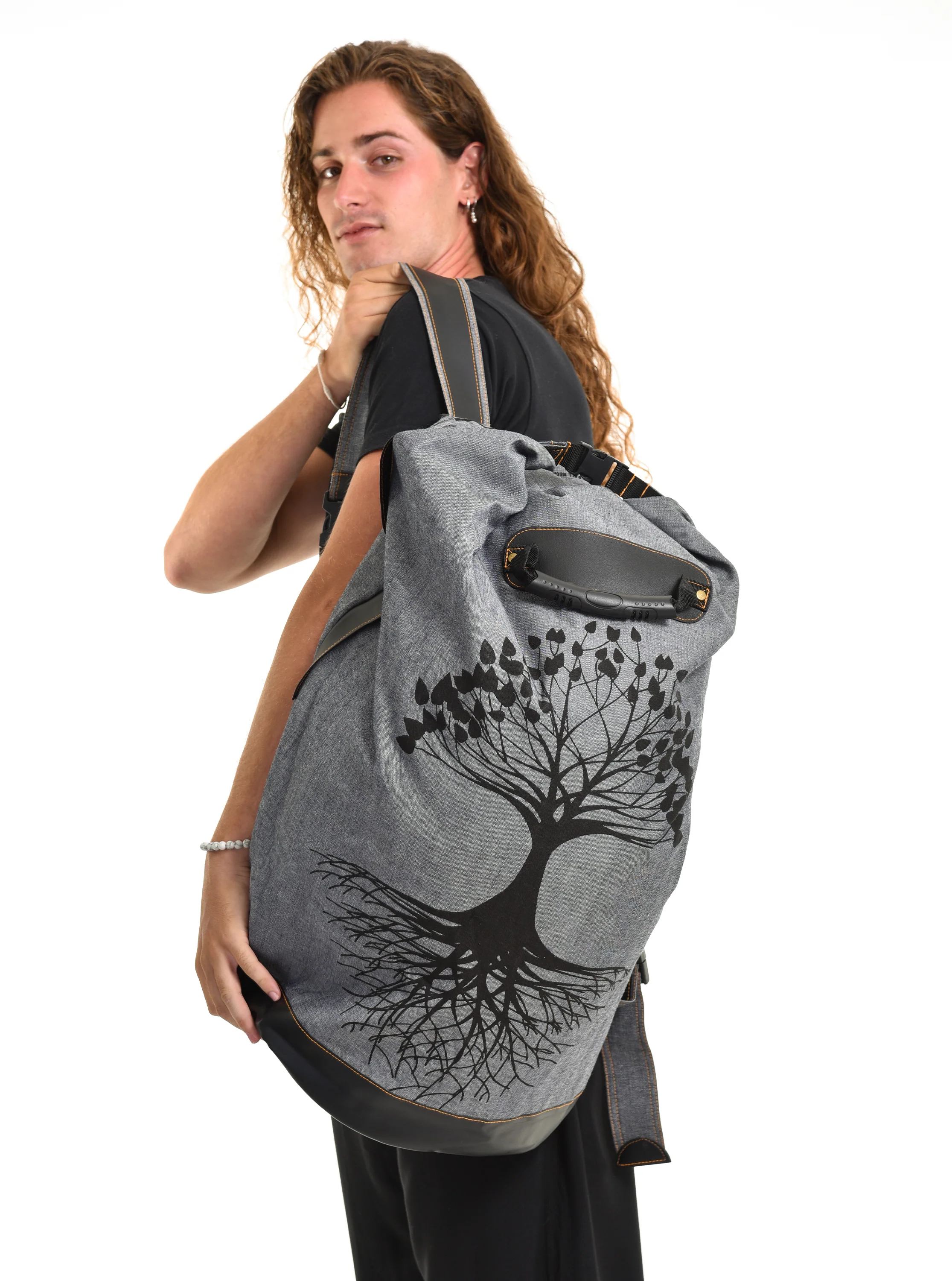 Tree of Life Denim Gear Backpack - Image 3